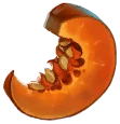 Piece pumpkin