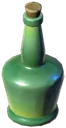 Green Glass Bottle