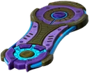 Purple Radioactive Hoverboard