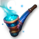Pipa de maná de caballero