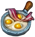 Бекон и яйца
