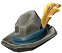 Plume-Adorned Hat