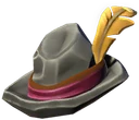 Plume-Adorned Hat