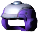 Soldier Bomber Male Head Violet