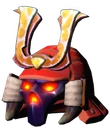 Ronin Champion Female Head Fire
