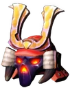 Ronin Champion Male Head Fire