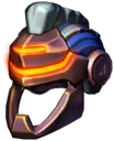Gladiador Cibernético: Casco