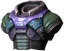Soldier Orc Male Body Violet