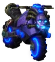 Purple Robonecro Motorbike